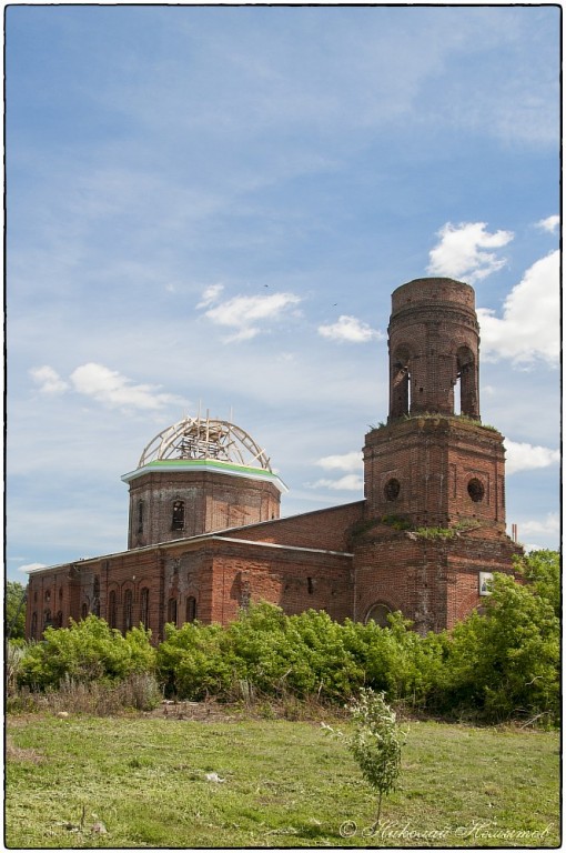 Церковь Троицы Живоначальной, Куймань (Лебедянский район, Липецкая область). фасады