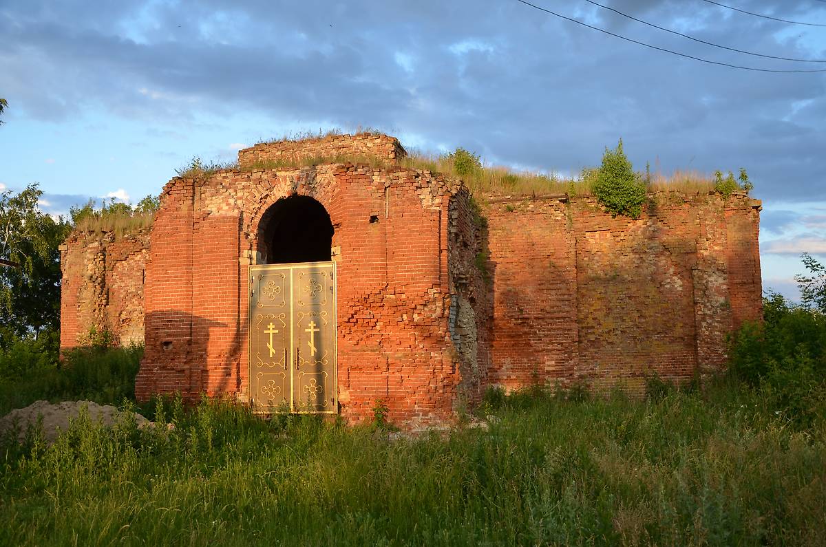 фасады. Церковь Михаила Архангела, Крутое (Добровский район, Липецкая область)