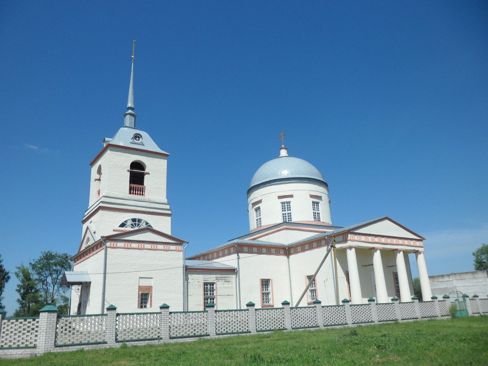 Церковь Сергия Радонежского, Волчье (Добровский район, Липецкая область). фасады