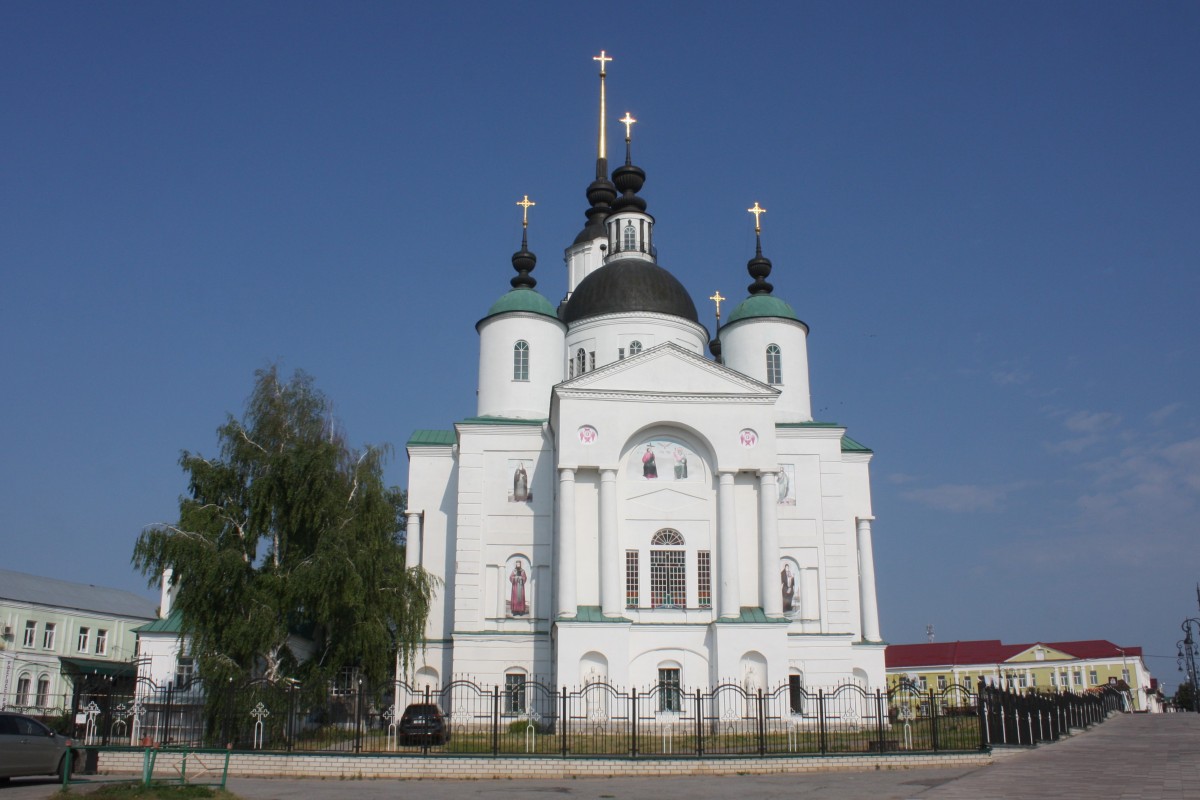 Собор Троицы Живоначальной, Чаплыгин (Чаплыгинский район, Липецкая область). фасады