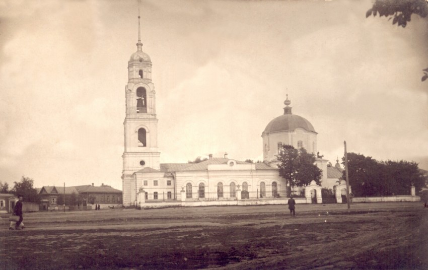 Чаплыгин. Церковь Вознесения Господня. архивная фотография, источник: http://rus-towns.ru