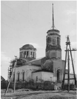 Чаплыгин. Церковь Николая Чудотворца в Заречье. архивная фотография, источник: https://lipland.ru