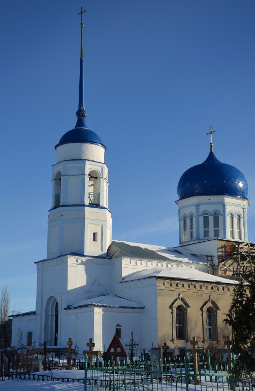Чаплыгин. Церковь Николая Чудотворца в Заречье. фасады