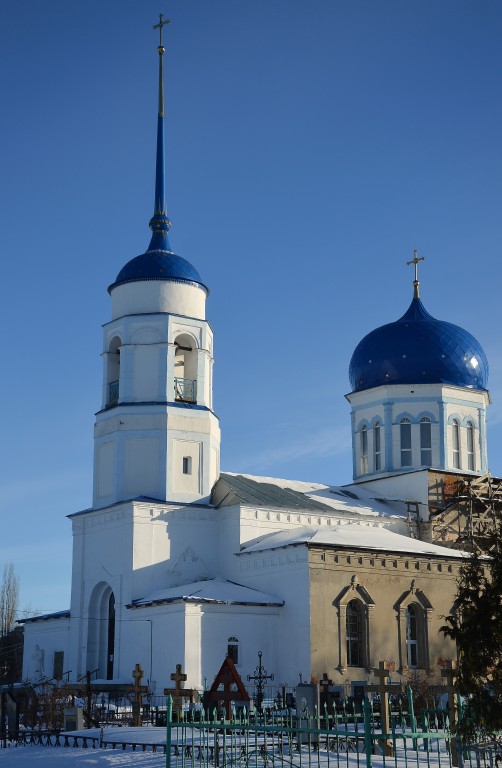 Церковь Николая Чудотворца в Заречье, Чаплыгин (Чаплыгинский район, Липецкая область). фасады