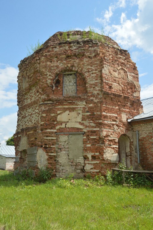 Рощинский. Раненбургская Петропавловская пустынь. Церковь Успения Пресвятой Богородицы. фасады