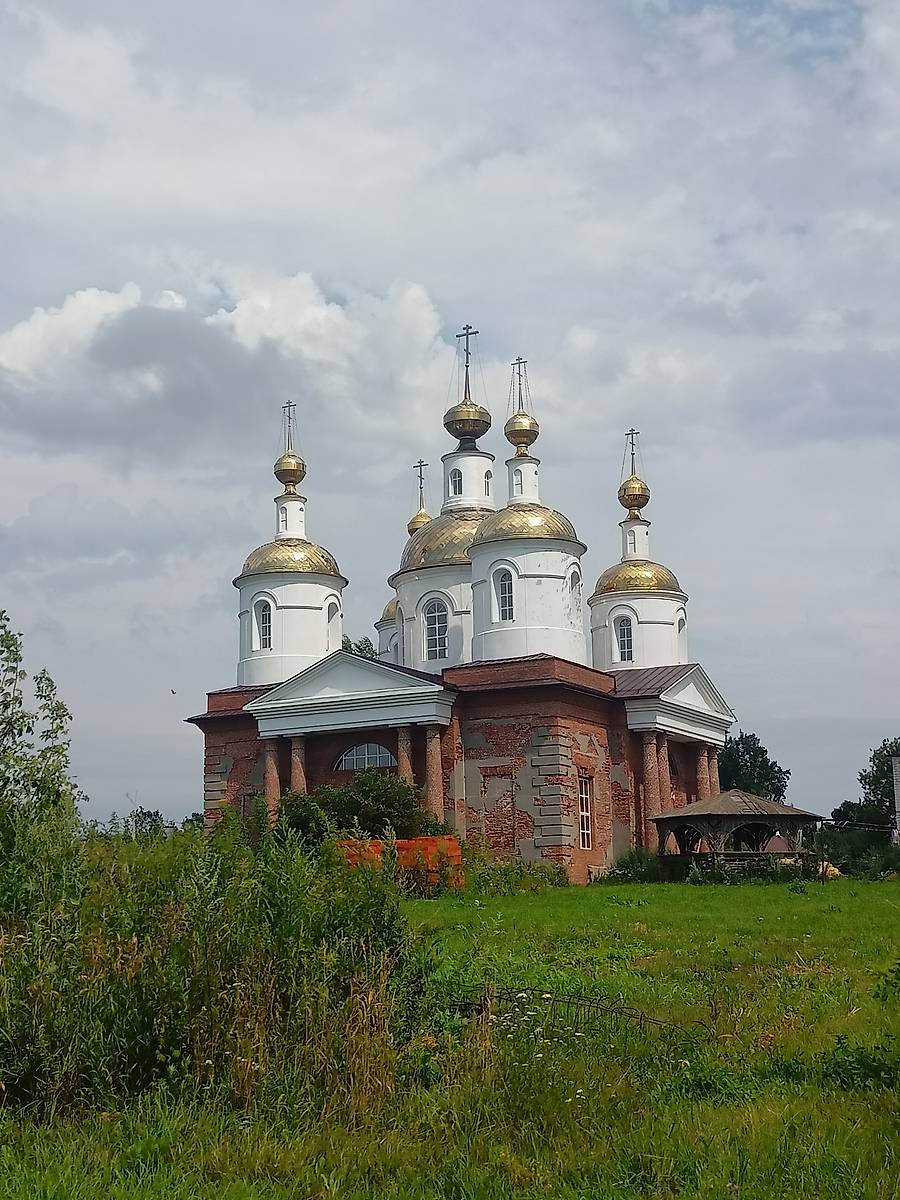 фасады. Раненбургская Петропавловская пустынь. Собор Петра и Павла, Рощинский (Чаплыгинский район, Липецкая область)