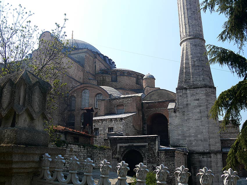 Турция, Стамбул, Стамбул. Собор Софии, Премудрости Божией. фасады