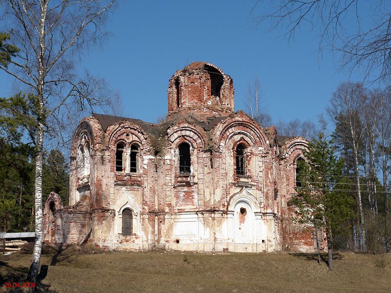 Лыкошино. Церковь Иверской иконы Божией Матери (старая). фасады