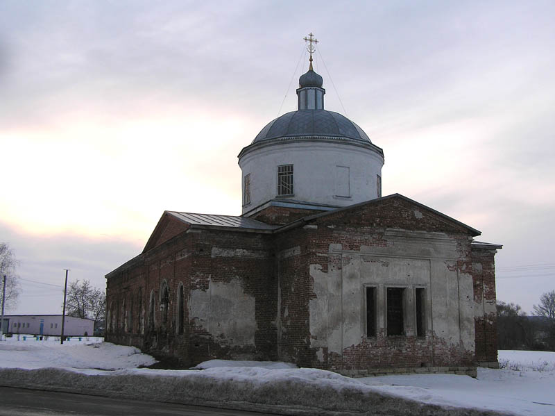 Церковь Казанской иконы Божией Матери (старая), Черкассы (Елецкий район и г. Елец, Липецкая область). фасады