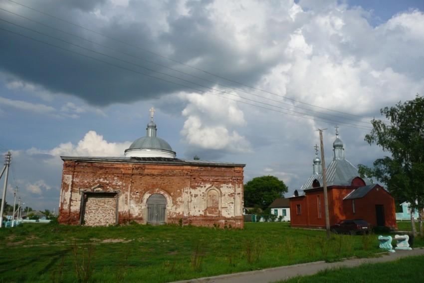 Церковь Казанской иконы Божией Матери (старая), Черкассы (Елецкий район и г. Елец, Липецкая область). фасады