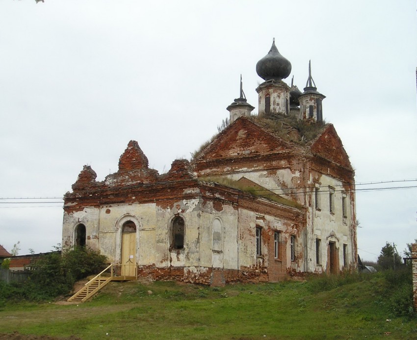 Церковь Софии, Премудрости Божией (Николая Чудотворца), Каменки (Богородский район, Нижегородская область). фасады