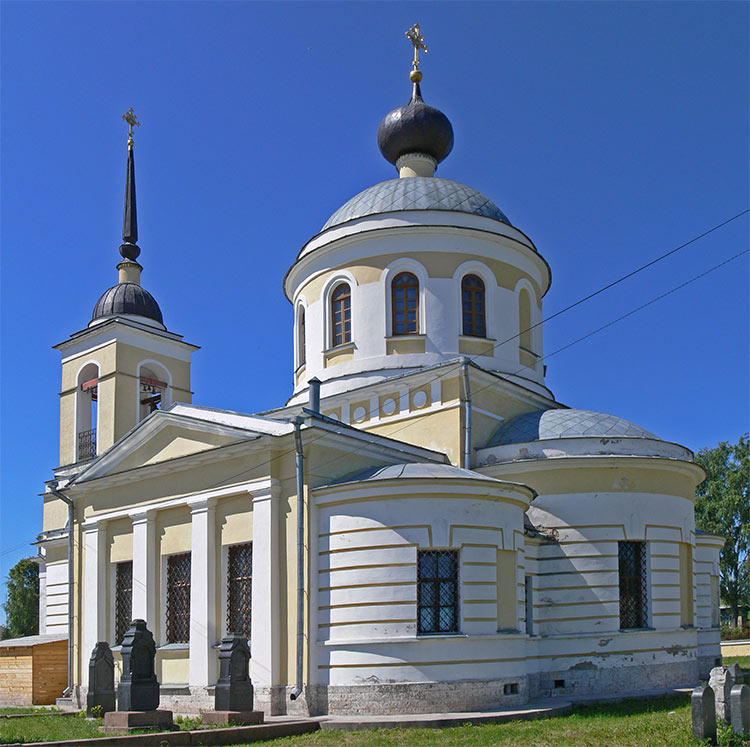 Юрьево-Девичье. Церковь Георгия Победоносца. фасады