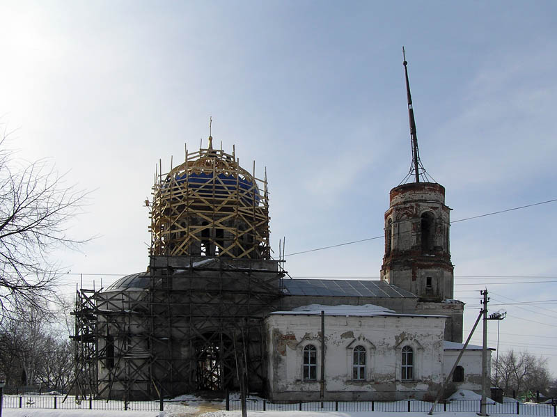 Церковь Николая Чудотворца в Заречье, Чаплыгин (Чаплыгинский район, Липецкая область). документальные фотографии