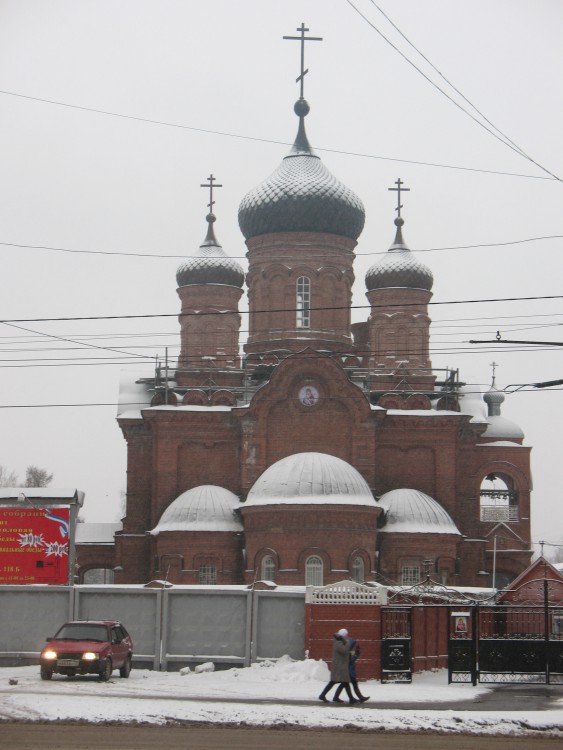 Иваново. Церковь Владимирской иконы Божией Матери. общий вид в ландшафте