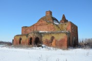 Церковь иконы Божией Матери "Знамение", Восточный фасад<br>, Никольское, Должанский район, Орловская область