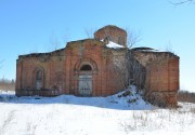 Церковь иконы Божией Матери "Знамение", Западный фасад<br>, Знаменское, Должанский район, Орловская область