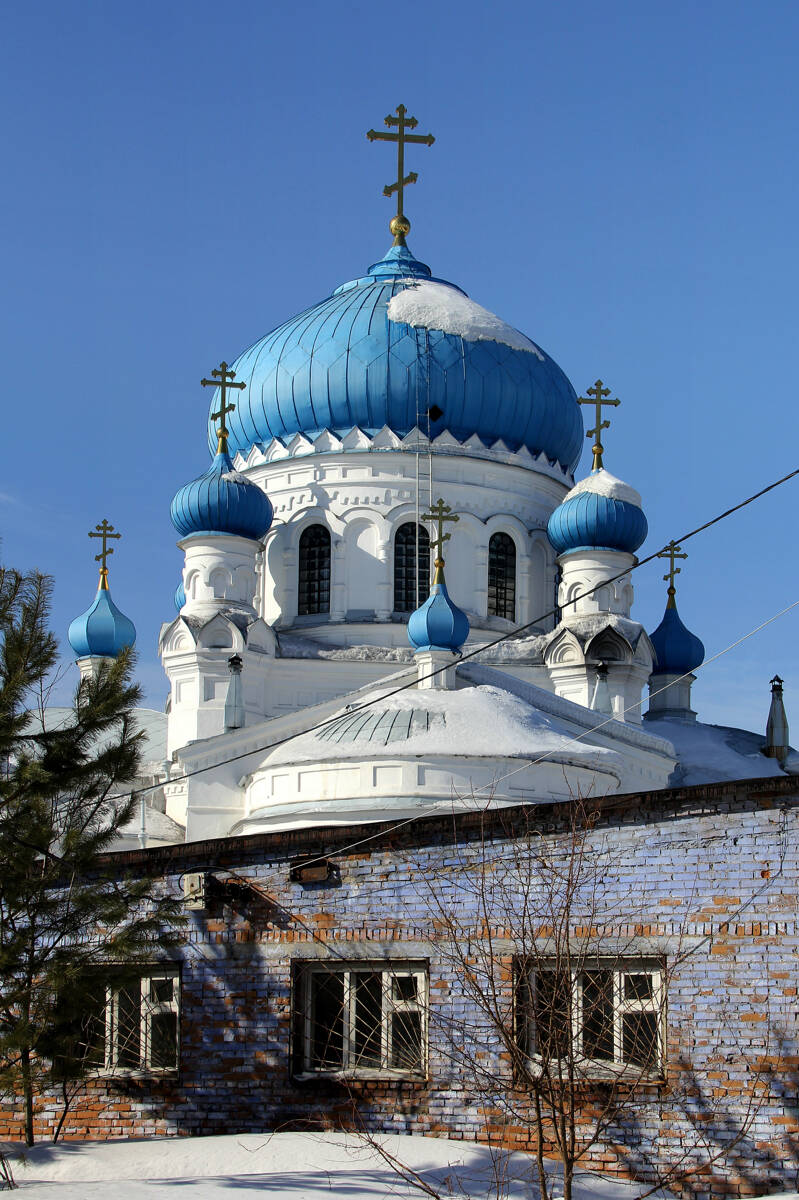 Кафедральный собор Успения Пресвятой Богородицы, Бийск (Бийский район и г. Бийск, Алтайский край). архитектурные детали