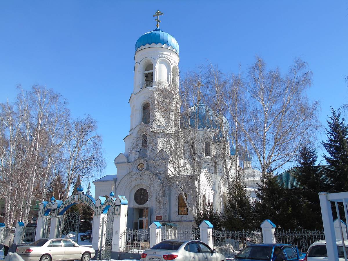 фасады. Кафедральный собор Успения Пресвятой Богородицы, Бийск (Бийский район и г. Бийск, Алтайский край)