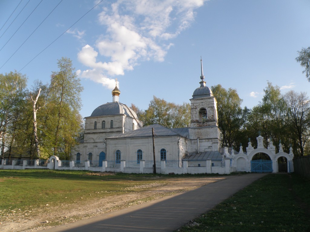Церковь Воскресения Словущего, Сушки (Спасский район, Рязанская область). фасады