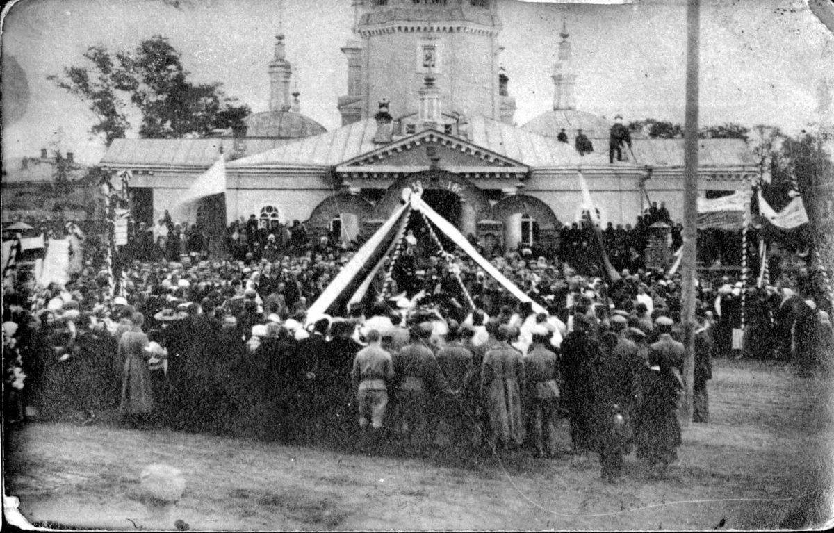 Кафедральный собор Троицы Живоначальной, Канск (Канский район и г. Канск, Красноярский край). архивная фотография, Фото нач. ХХ в.