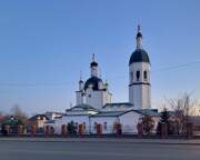 Кафедральный собор Троицы Живоначальной, Вид с пл. Коросылева<br>, Канск, Канский район и г. Канск, Красноярский край