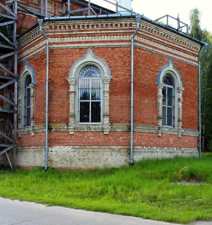 Яковлево. Церковь Покрова Пресвятой Богородицы. фасады