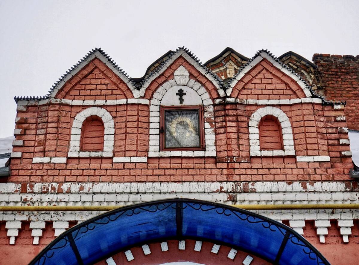 Церковь Казанской иконы Божией Матери, Губино (Орехово-Зуевский городской округ, Московская область). архитектурные детали