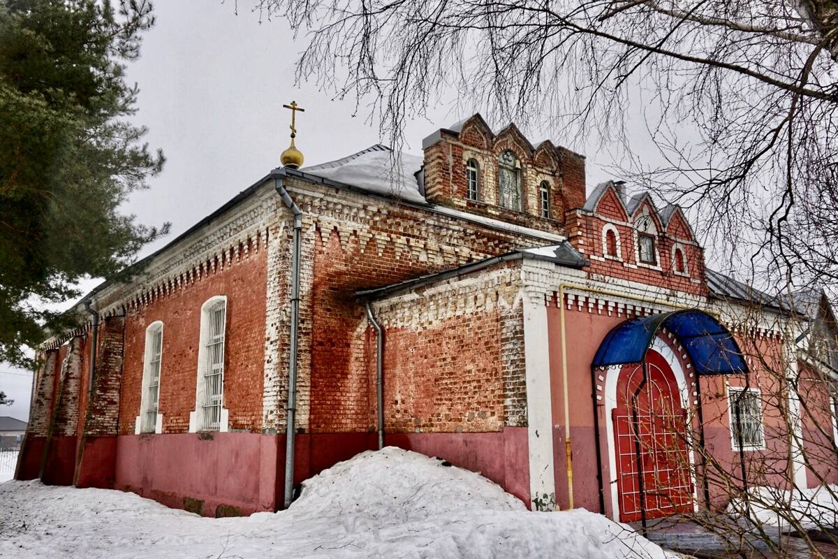 Церковь Казанской иконы Божией Матери, Губино (Орехово-Зуевский городской округ, Московская область). фасады