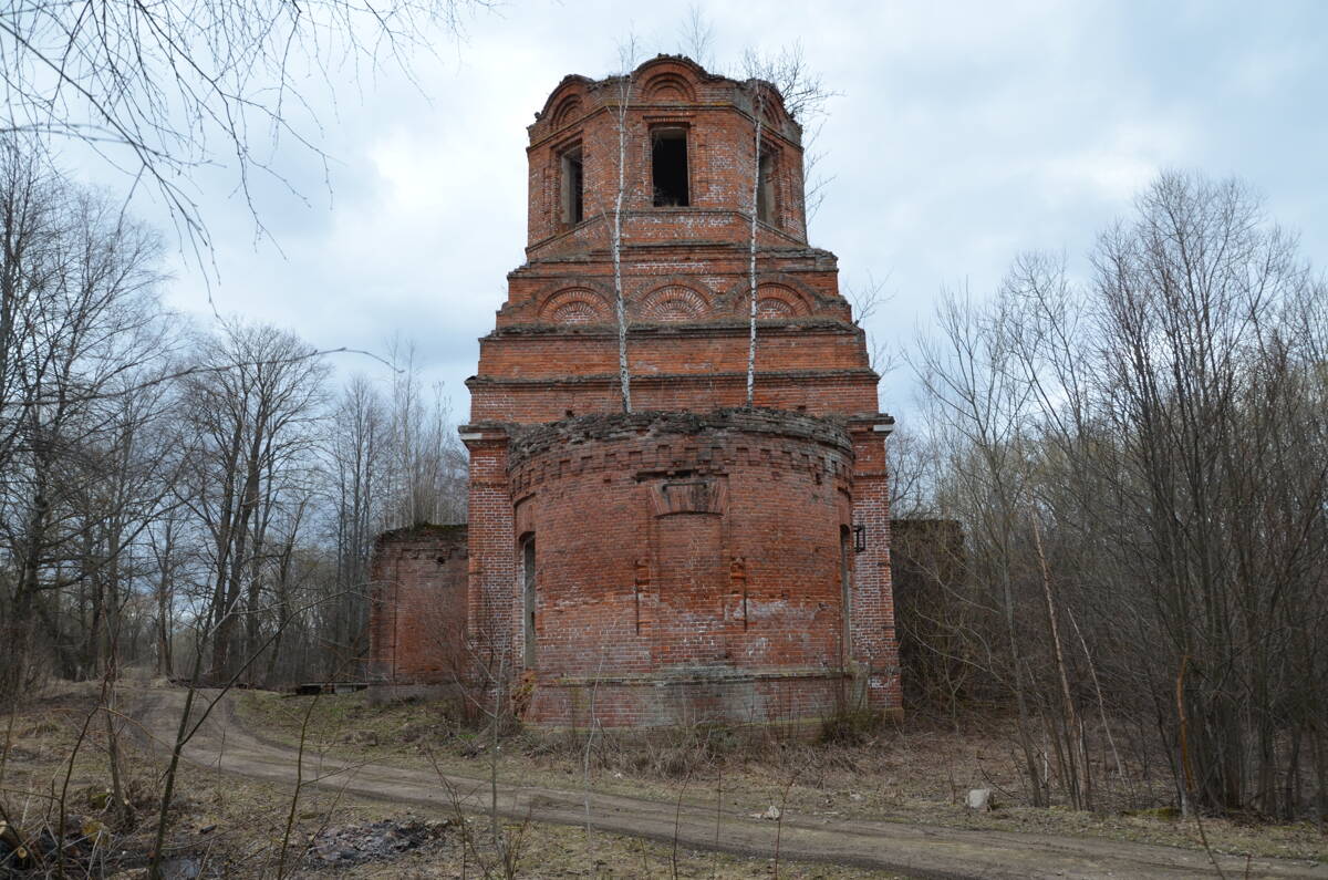Церковь Рождества Христова, Борщёвка (Ферзиковский район, Калужская область). фасады