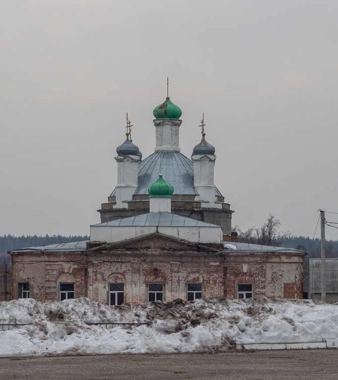 Церковь Троицы Живоначальной (старая), Саввино (Егорьевский городской округ, Московская область). фасады