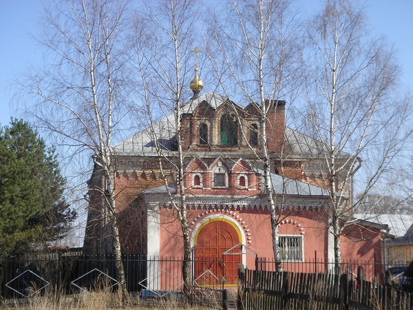 Губино. Церковь Казанской иконы Божией Матери. фасады