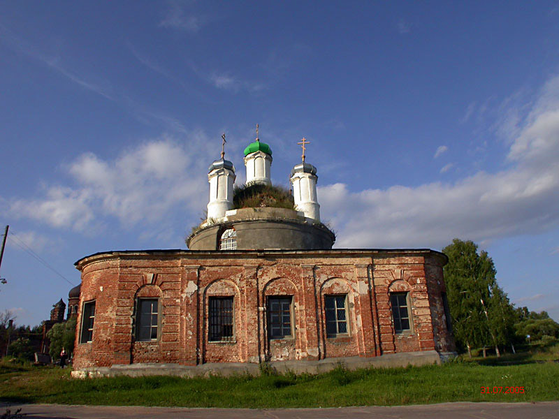 Церковь Троицы Живоначальной (старая), Саввино (Егорьевский городской округ, Московская область). фасады