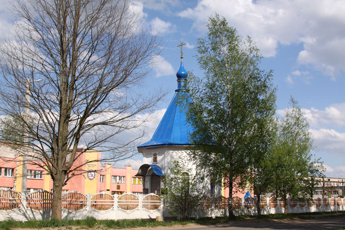 Часовня Михаила Архангела, Иваново (Иваново, город, Ивановская область). общий вид в ландшафте