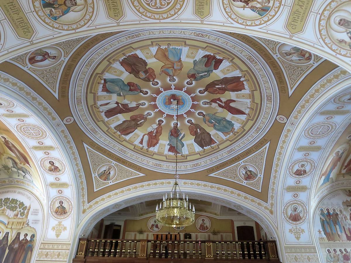 интерьер и убранство. Церковь Успения Пресвятой Богородицы в Филимонках, Филимонки (Новомосковский административный округ (НАО), г. Москва)