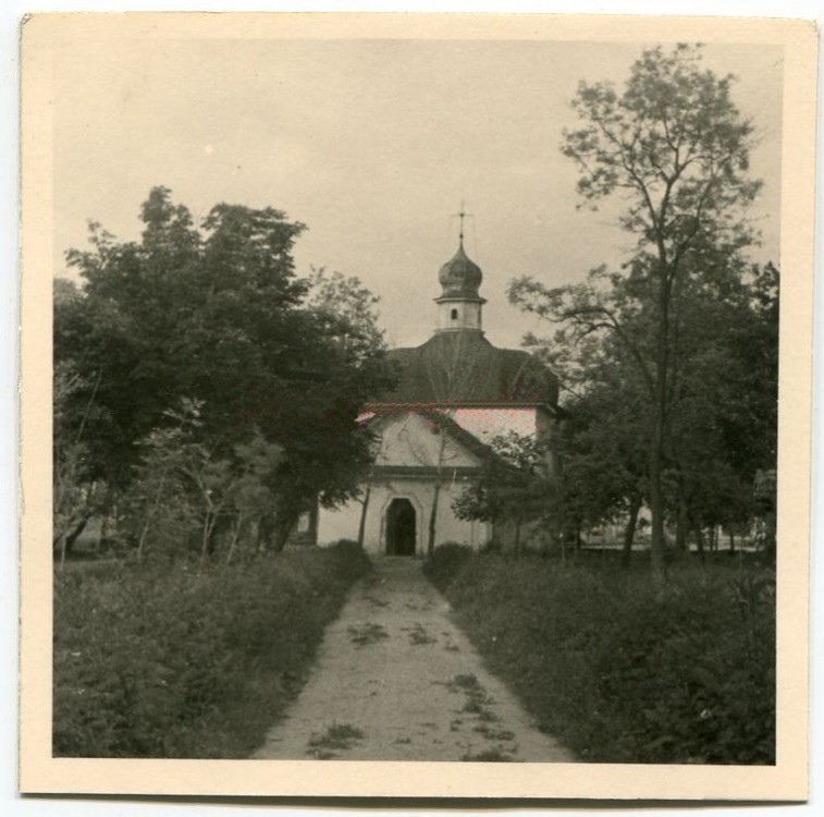 Полтава. Церковь Спаса Нерукотворного Образа. архивная фотография, Фото 1941 г. с аукциона e-bay.de