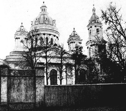 Собор Троицы Живоначальной, Сумы (Сумской район, Украина, Сумская область). архивная фотография, Троицкая церковь. Вид с севера.