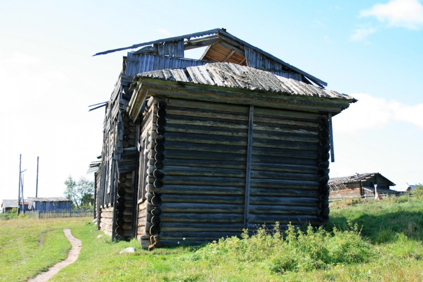 Церковь Сретения Господня, Шыладор (Сыктывдинский район, Республика Коми). фасады, Шыладор. Церковь Сретения Господня