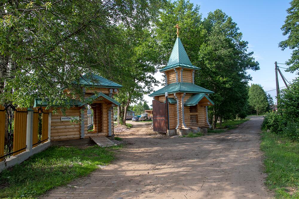 Николаевский Стороженский монастырь, Сторожно (Волховский район, Ленинградская область). фасады
