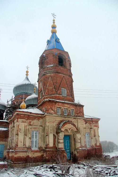 Церковь Иоанна Богослова, Грязное (Липецкий район, Липецкая область). фасады