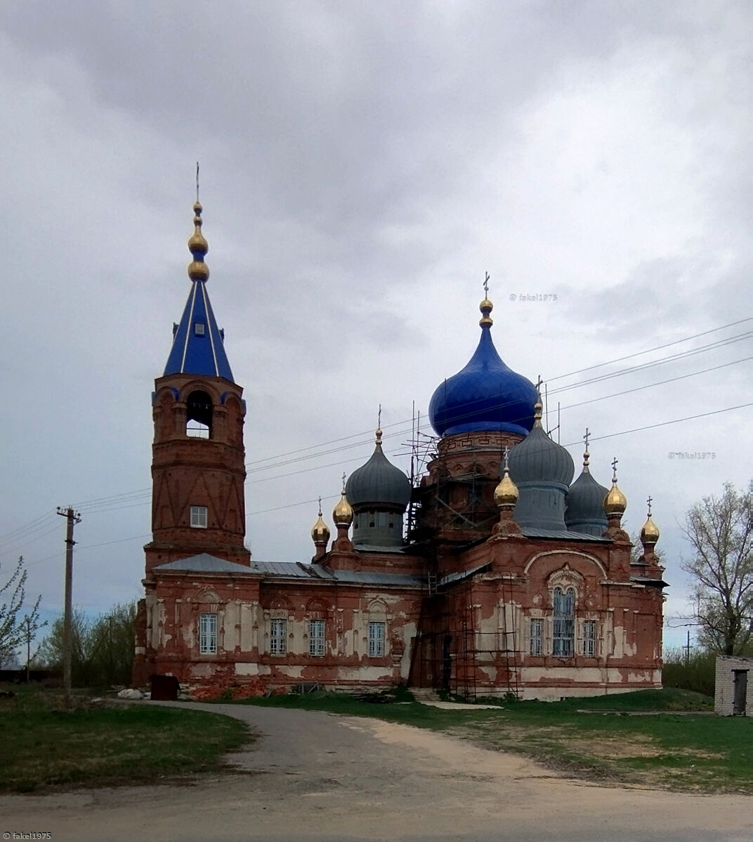 Церковь Иоанна Богослова, Грязное (Липецкий район, Липецкая область). фасады
