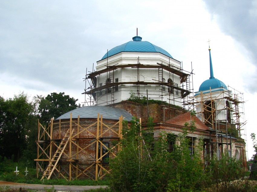 Церковь Рождества Христова, Вербилово (Липецкий район, Липецкая область). фасады