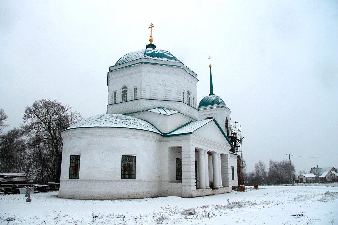 Церковь Рождества Христова, Вербилово (Липецкий район, Липецкая область). фасады