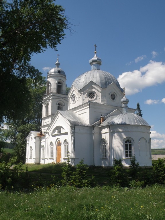 Брехово. Церковь Николая Чудотворца Великорецкого образа. фасады