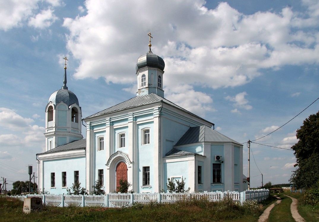 Введенка. Церковь Введения во храм Пресвятой Богородицы. фасады