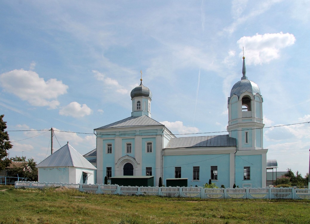 Церковь Введения во храм Пресвятой Богородицы, Введенка (Хлевенский район, Липецкая область). фасады