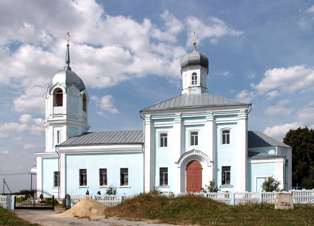 Введенка. Церковь Введения во храм Пресвятой Богородицы. фасады