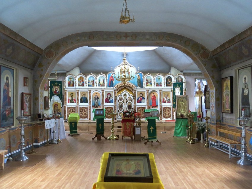 Церковь Николая Чудотворца (новая), Рамонь (Рамонский район, Воронежская область). интерьер и убранство