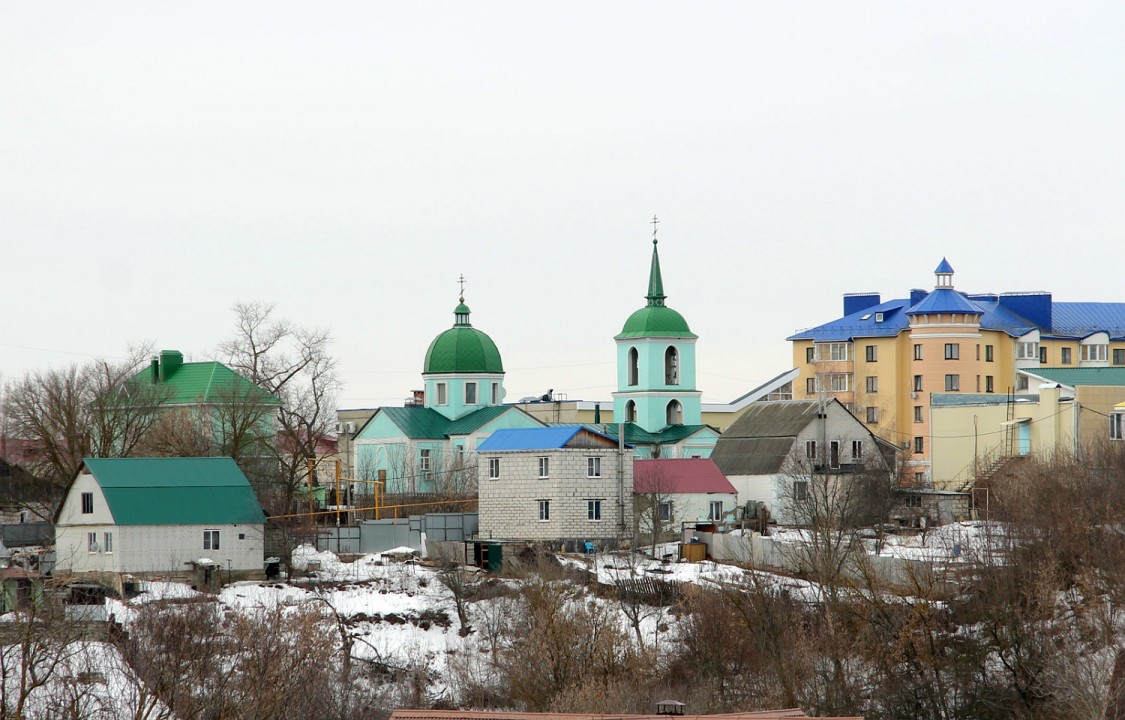 Церковь Николая Чудотворца (новая), Рамонь (Рамонский район, Воронежская область). фасады, Вид с улицы Калинина