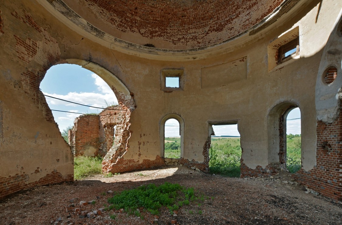 Церковь Симеона Столпника, Никольское (Краснинский район, Липецкая область). интерьер и убранство, Северо-западная сторона основного объема