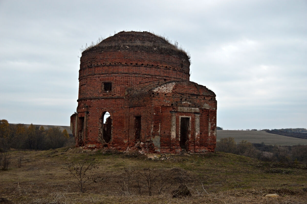 Церковь Симеона Столпника, Никольское (Краснинский район, Липецкая область). фасады